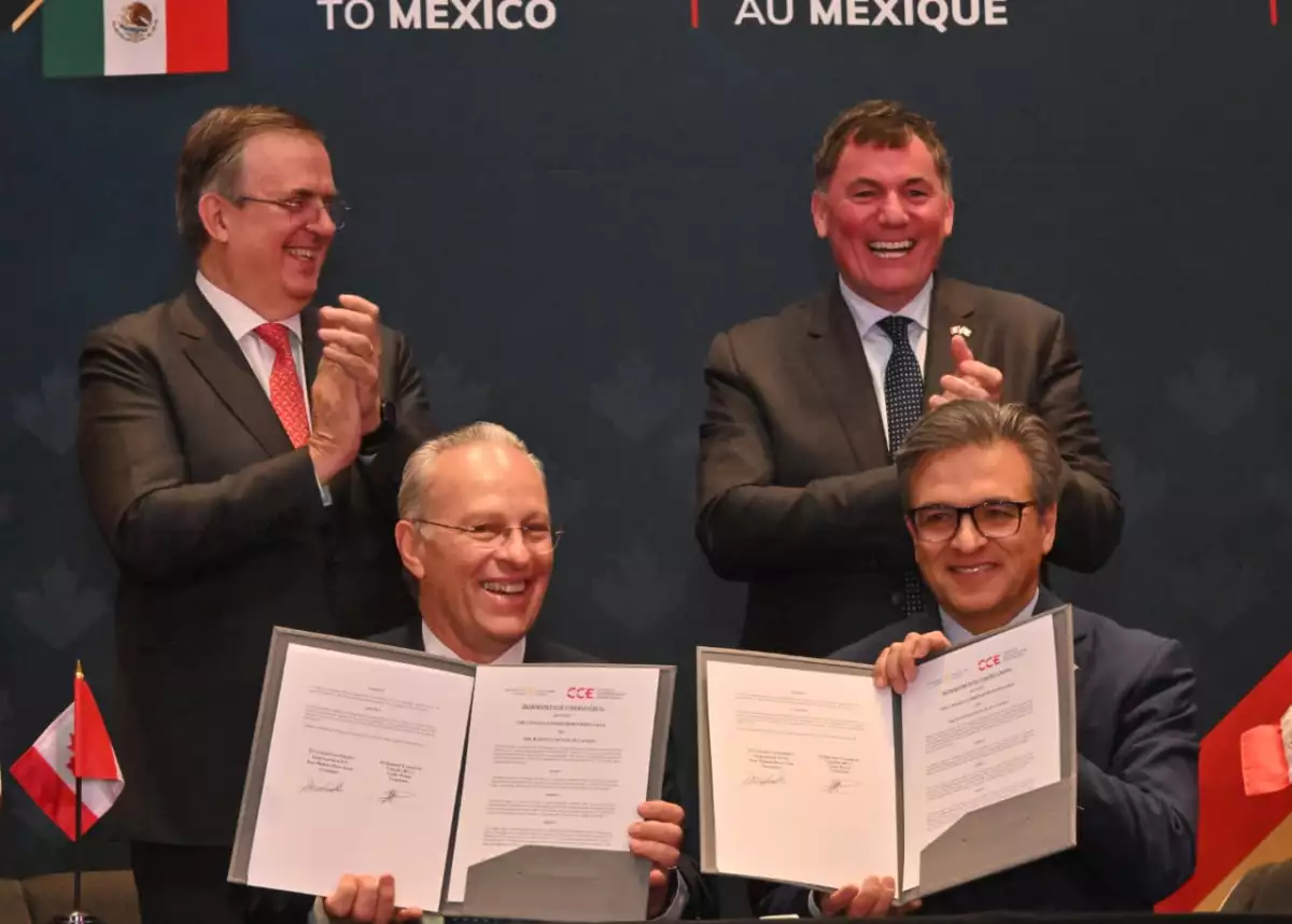 México y Canadá activan cruzada de inversión y comercio con 2,000 reuniones empresariales