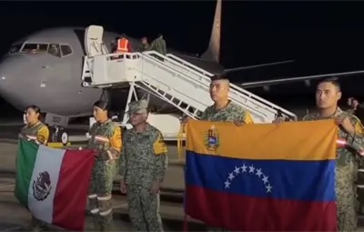 Llega a Venezuela contingente de México para ayudar tras terremotos; se contabilizan 235 muertos hasta ahora