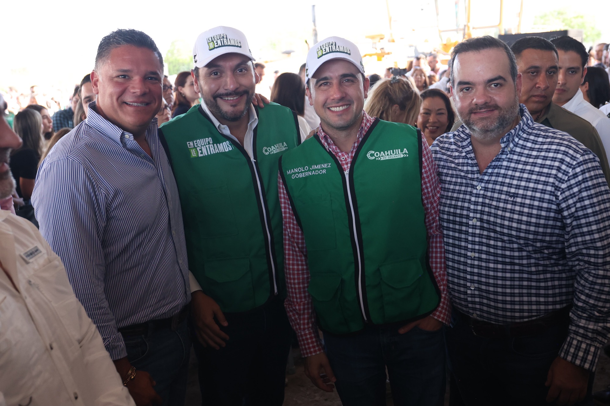 “EN EQUIPO LE ENTRAMOS” LLEGA A LA REGIÓN CENTRO-DESIERTO CON 548.8 MDP: MANOLO