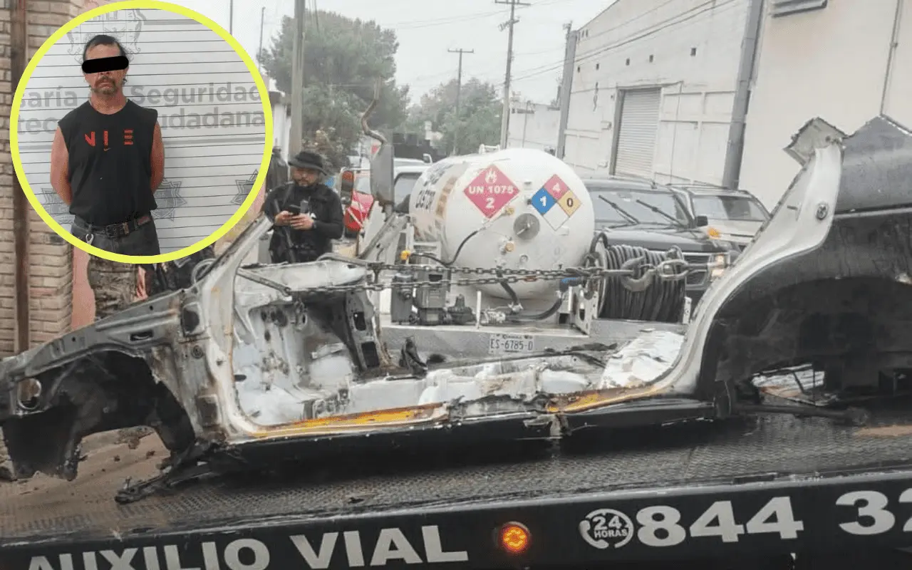 Policía de Saltillo recupera auto robado y detiene a “El Wero” en Postal Cerritos